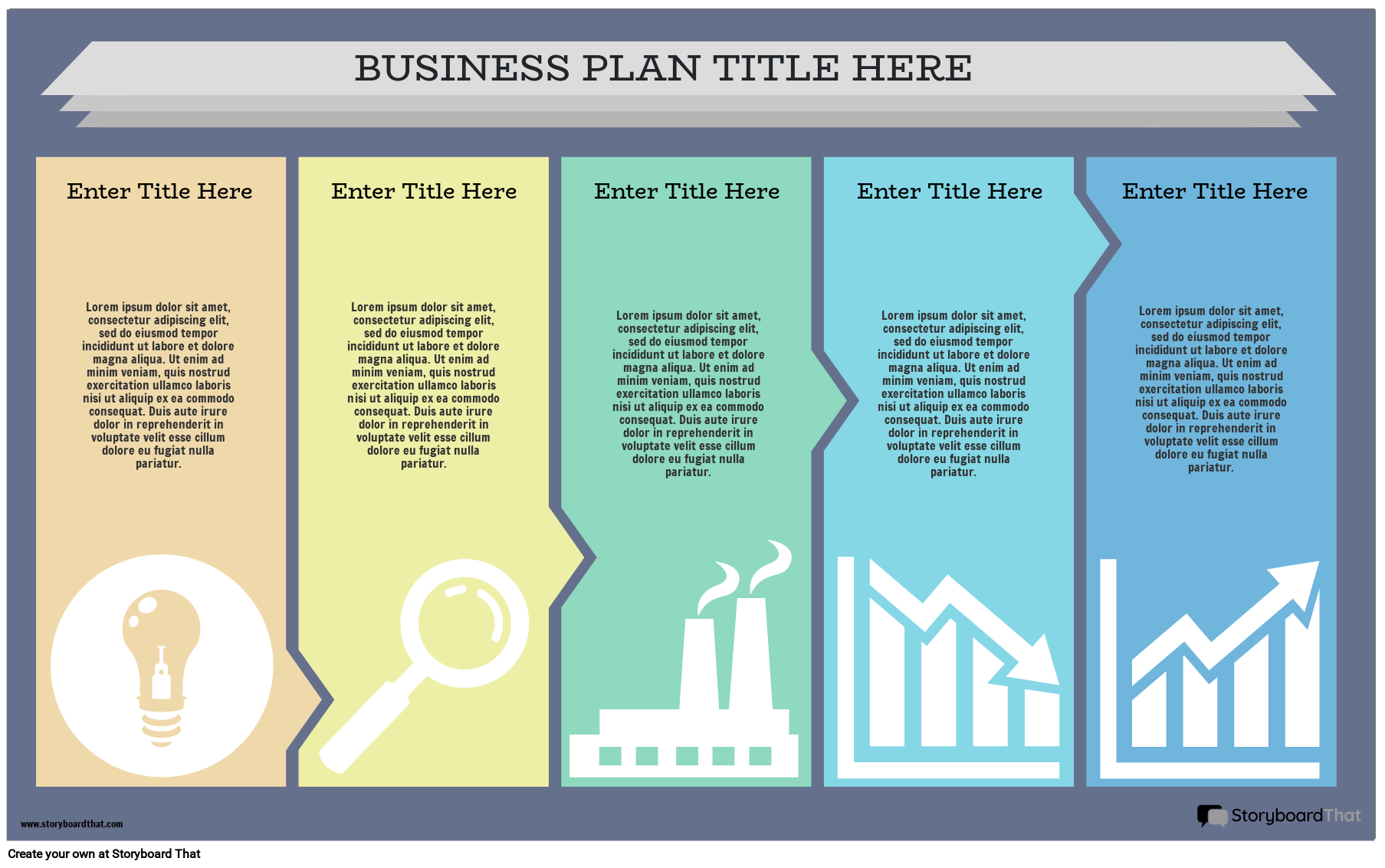 Corporate Business Plan Poster 2