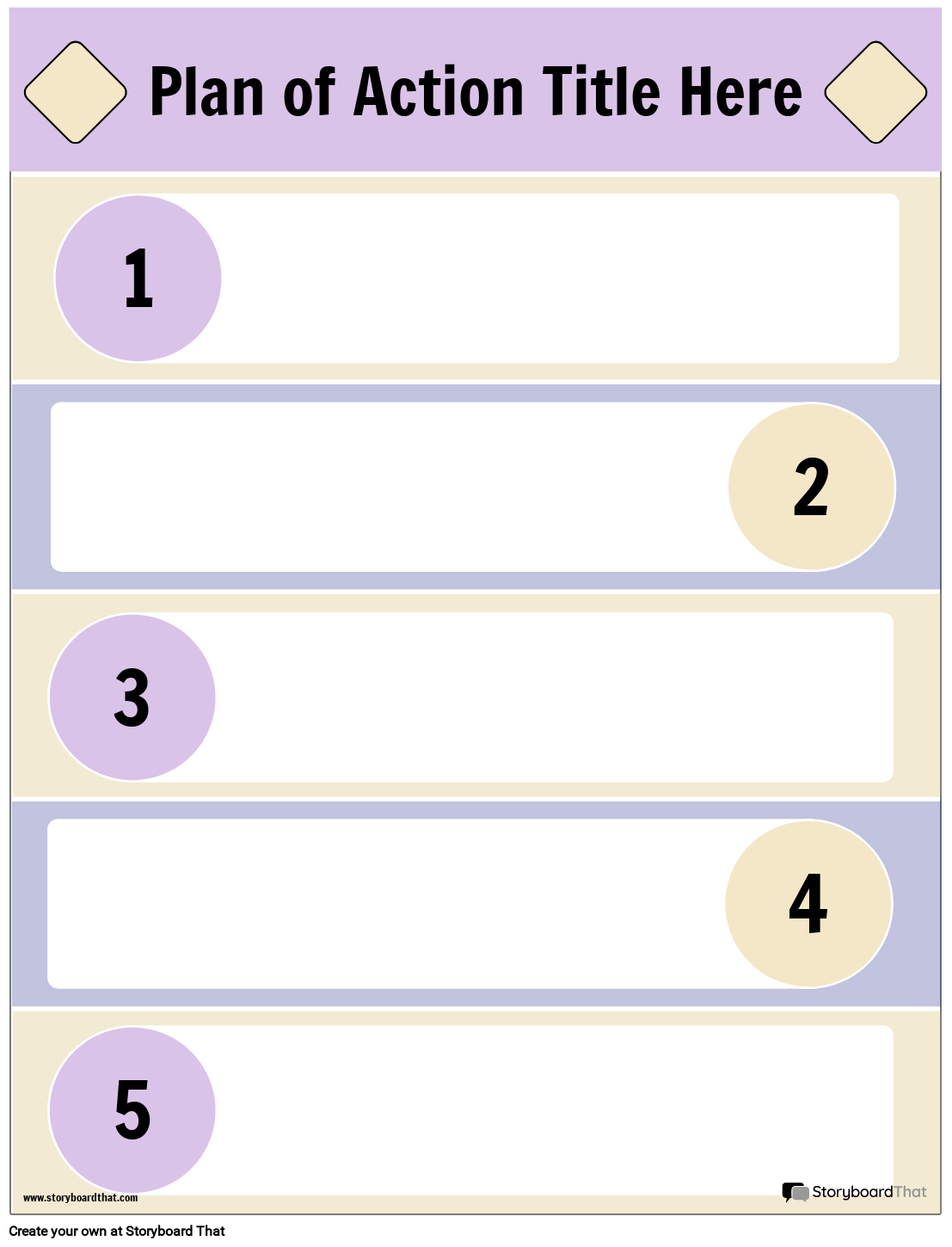 Corporate Infographic Action Plan Template 1 Storyboard