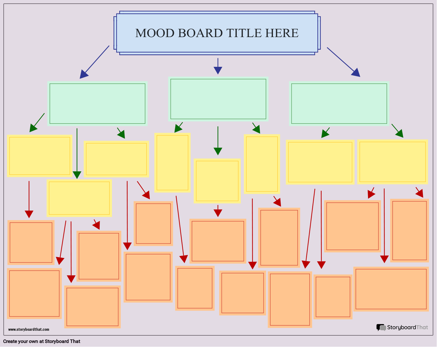 Corporate Mood Board Template 3