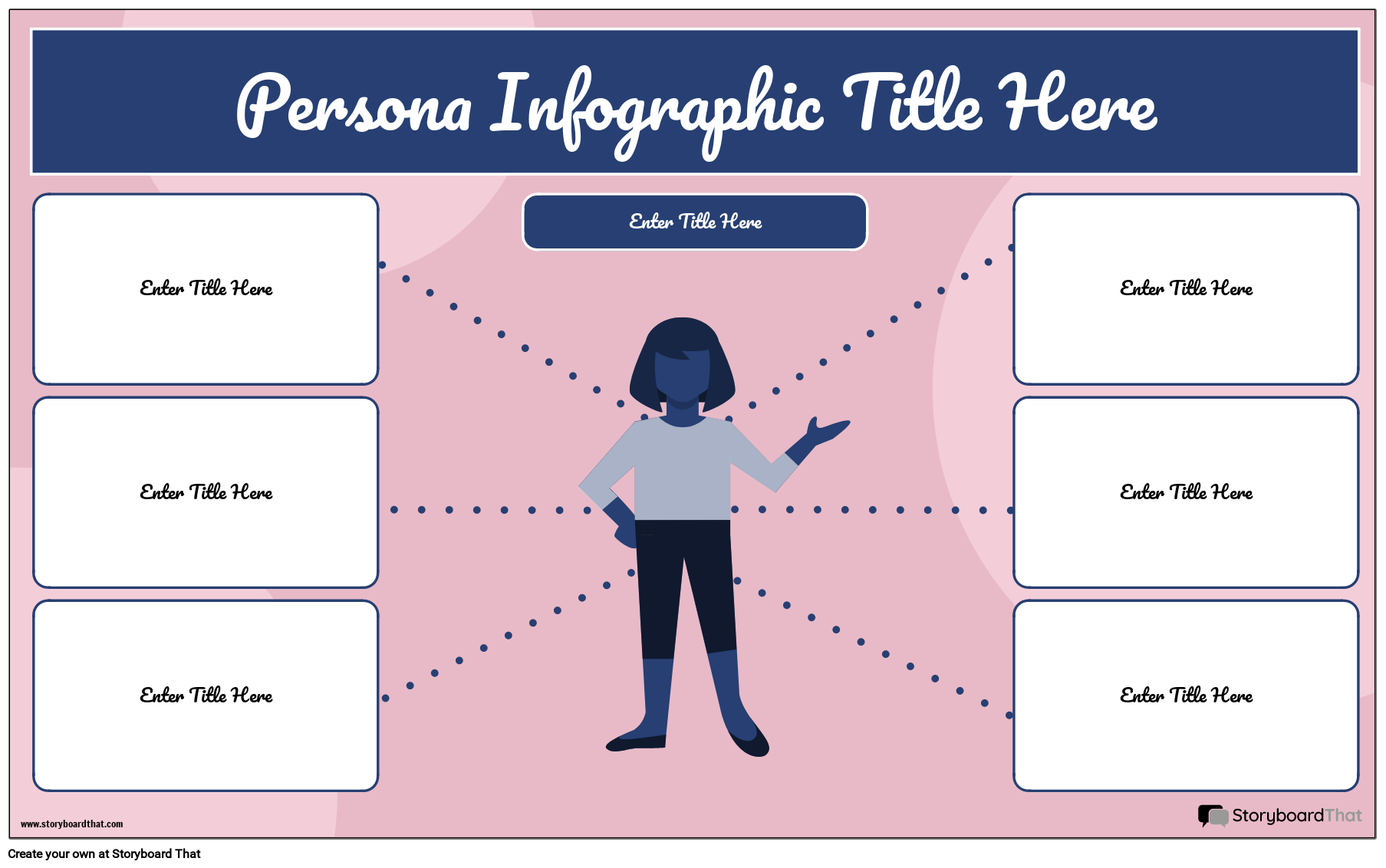 Corporate Persona Infographic Template 1