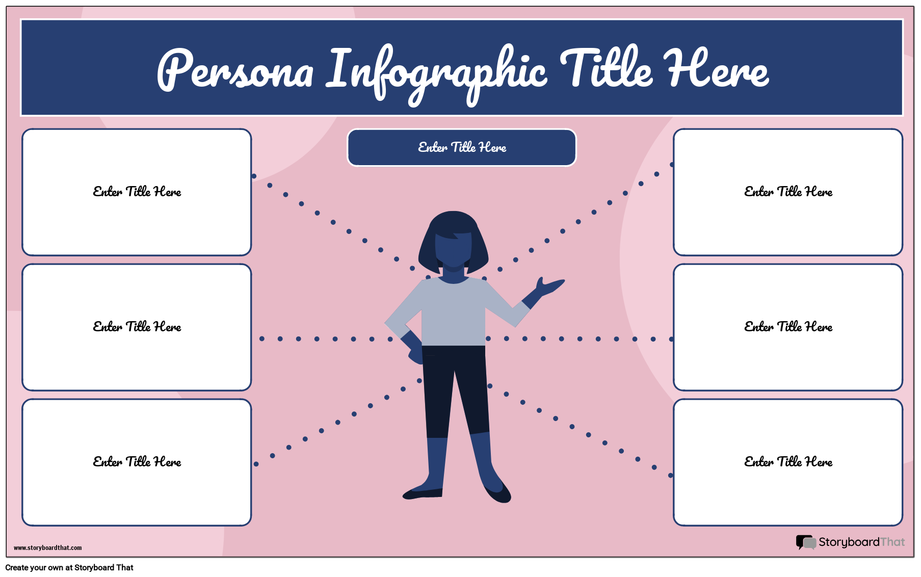 Corporate Persona Infographic Template 1 Storyboard