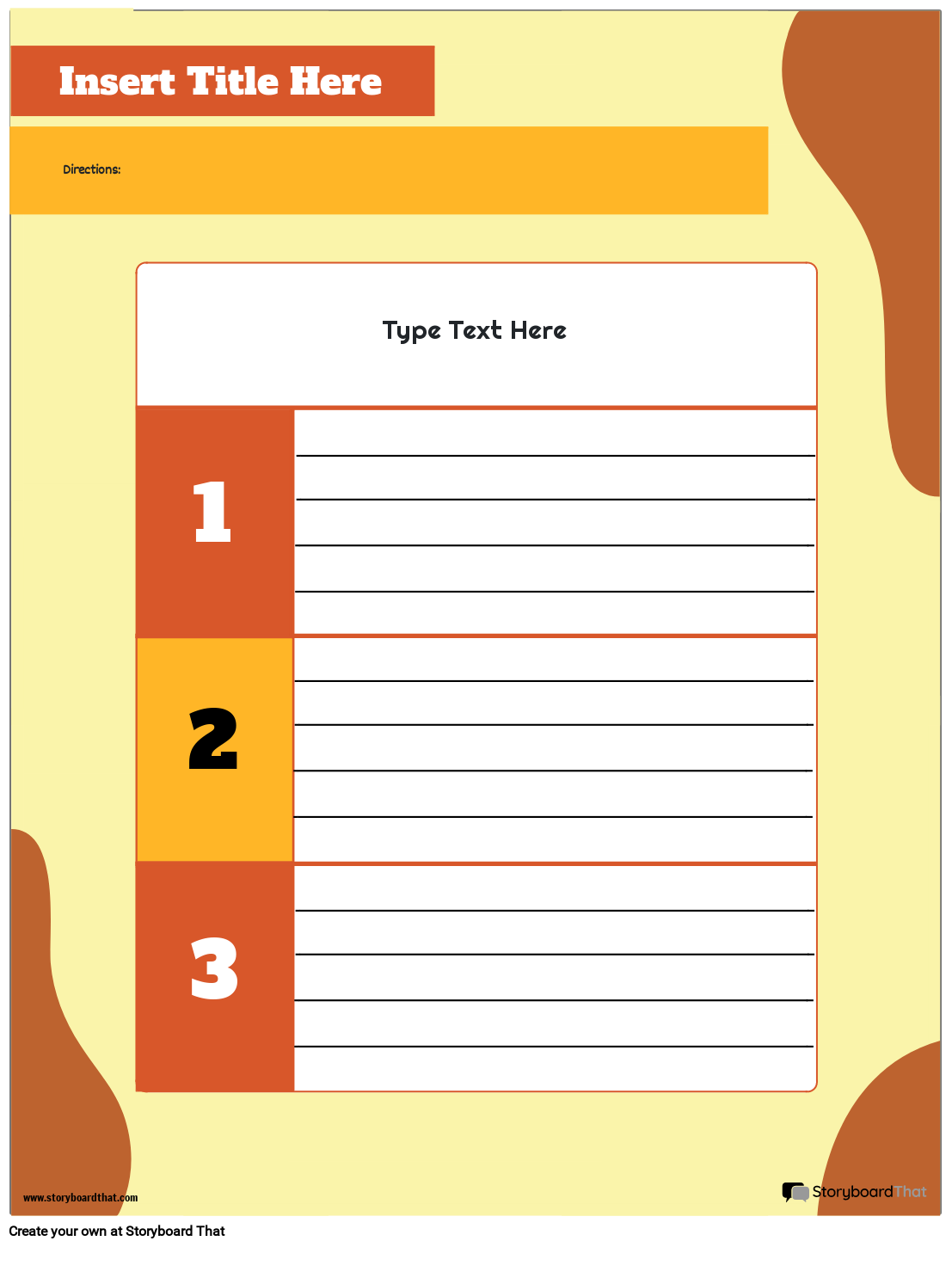 Decisions Activity Sheet for Elementary Students 