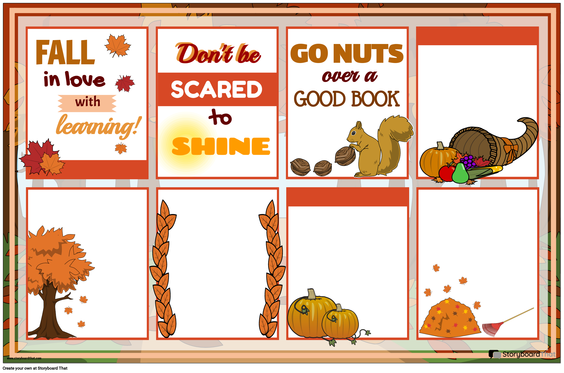 Fall Themed- Motivational Posters for Classroom