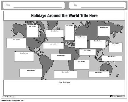 Holi Wor Landscape Black and White 1