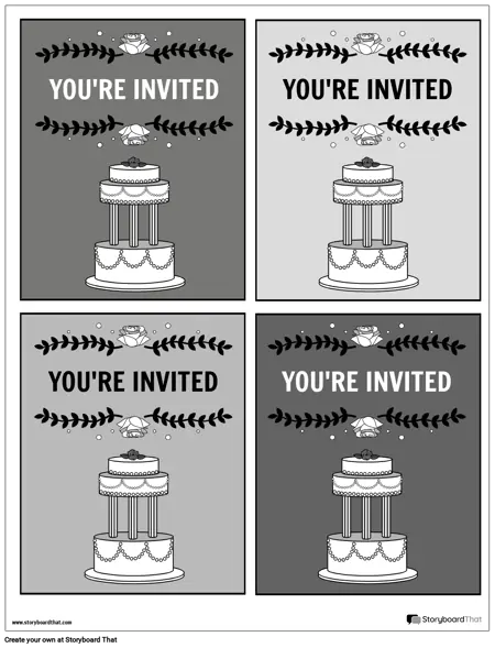 Invitation 3 BW