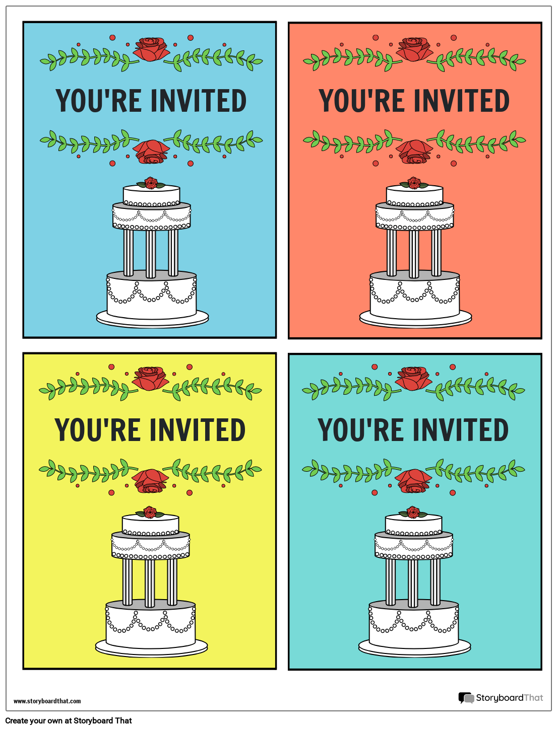First Birthday Party Invitation - Online Invitation eCards Makers