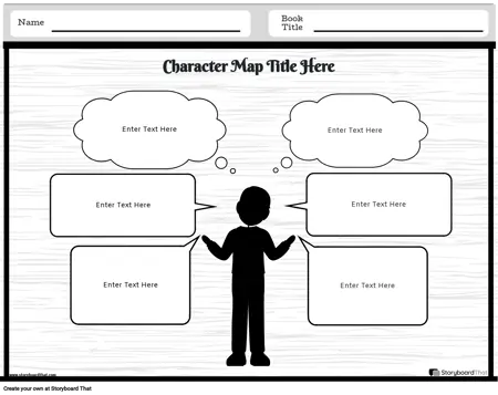 New Create Page Character Map Template 3 (Black & White)