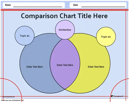 New Create Page Comparison Chart Template 1