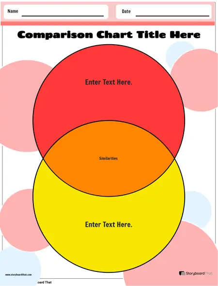 New Create Page Comparison Chart Template 4