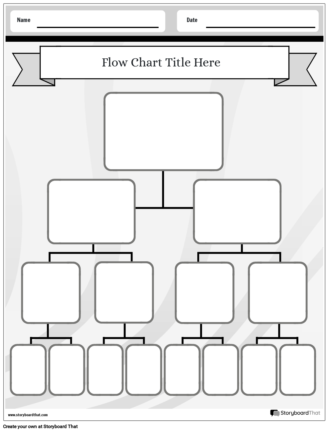 Flow Chart Worksheets: Free Templates & Graphic Organizer