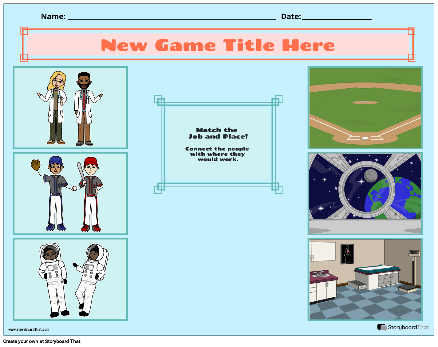 New Create Page Games Template 2
