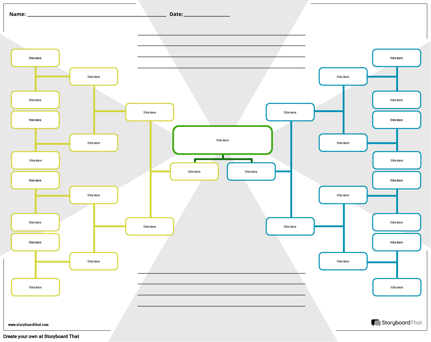 New Create Page Tree Diagram Template 2