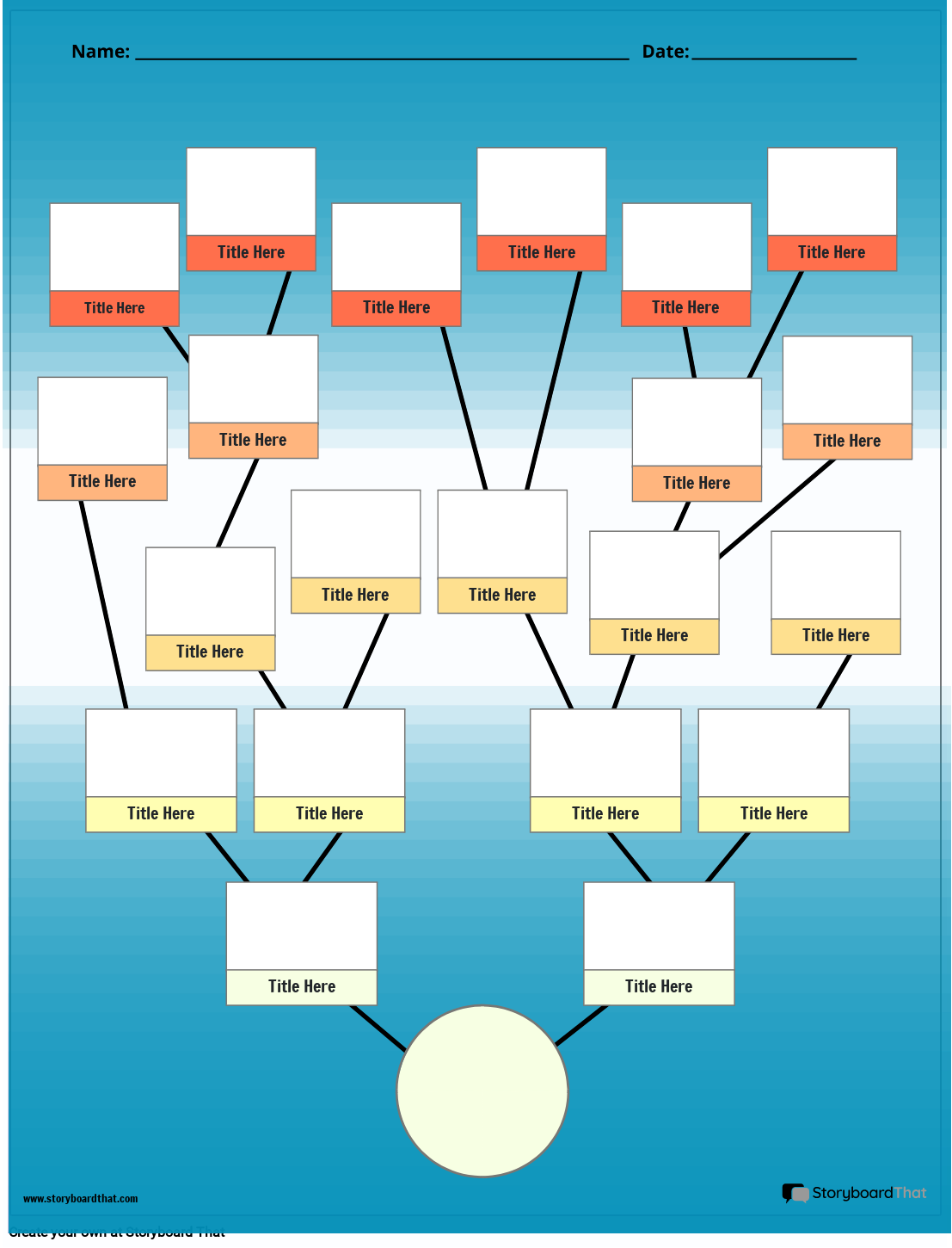 New Create Page Tree Diagram Template 3
