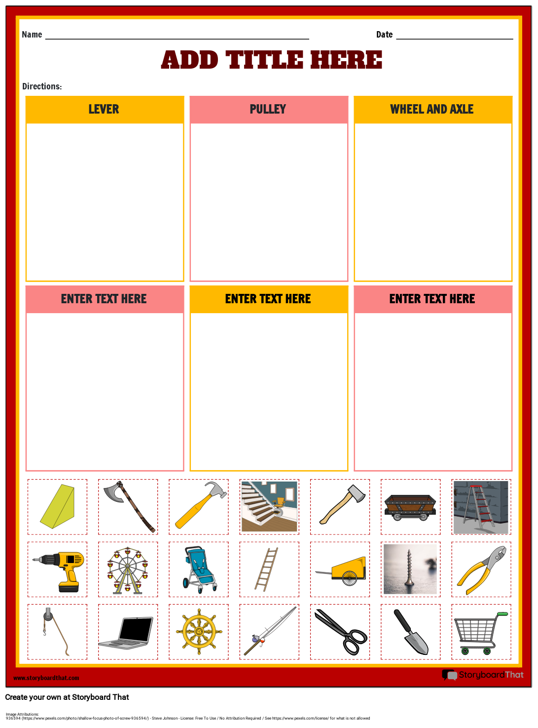 Cut and Paste or Draw Simple Machine Pictures for Children