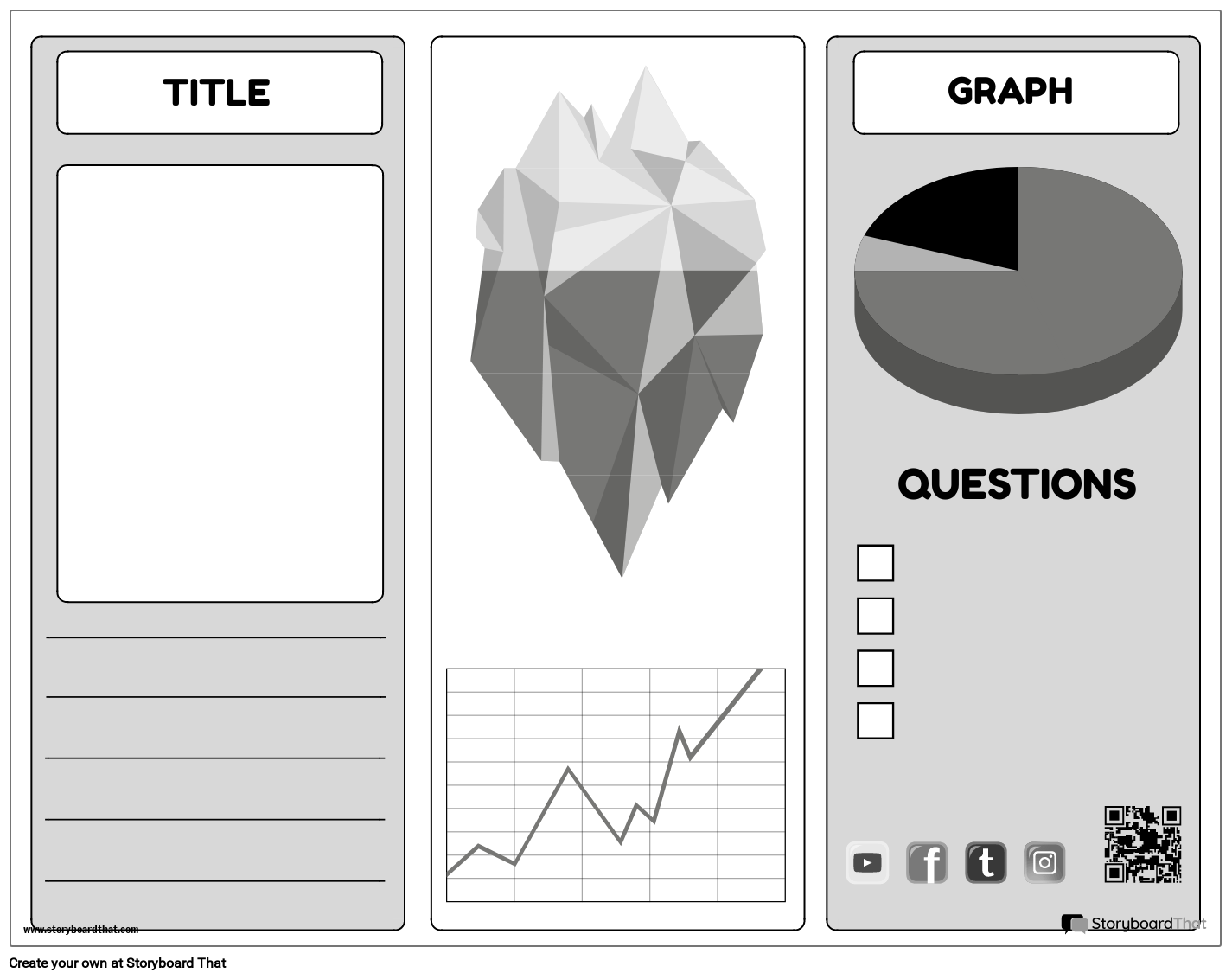 Free Graph Pamphlet Template