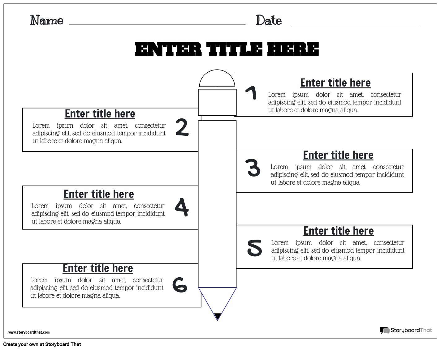 Printable tier list worksheet template