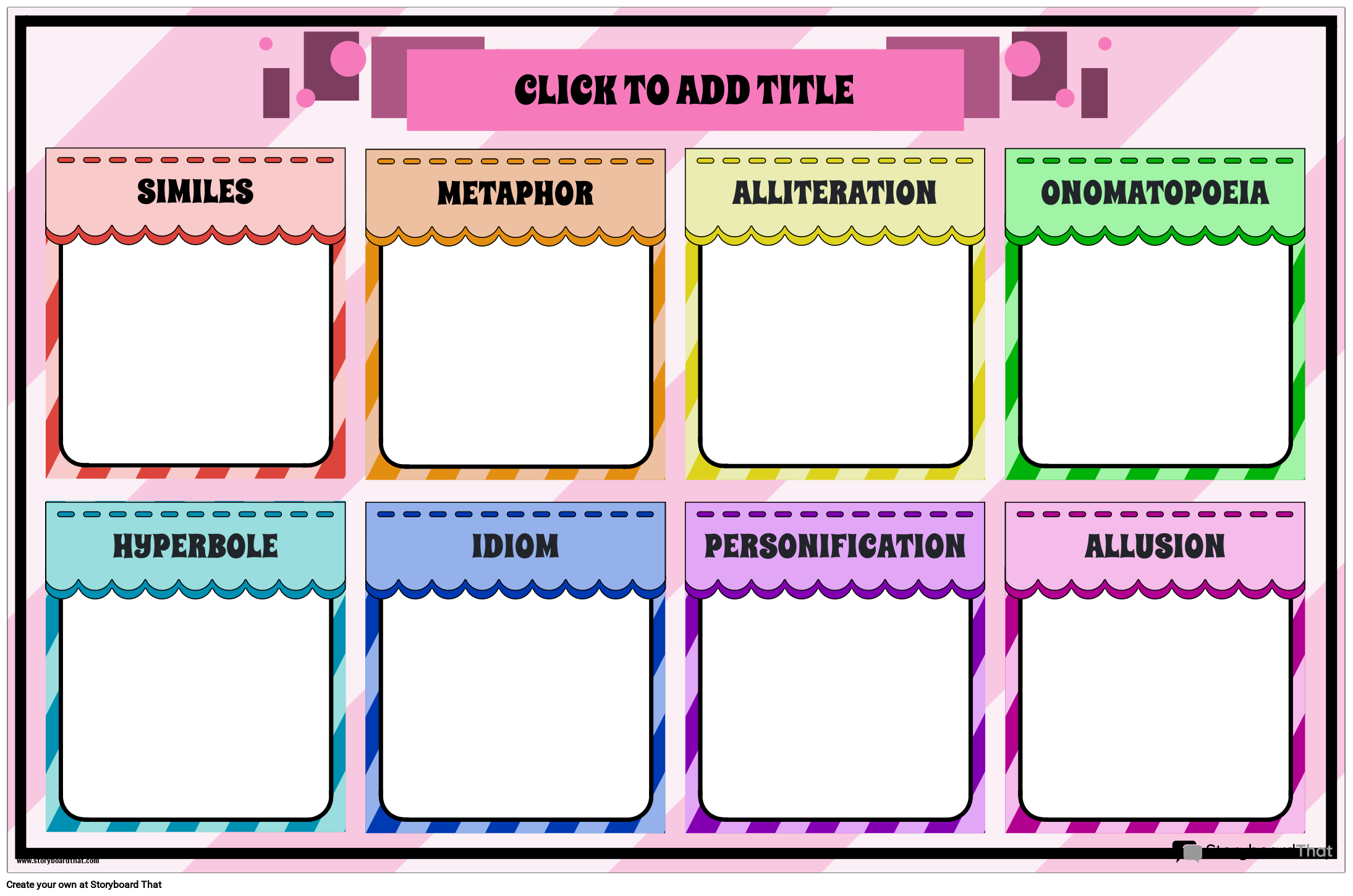 RAINBOW THEMED - POETRY DEVICES POSTER