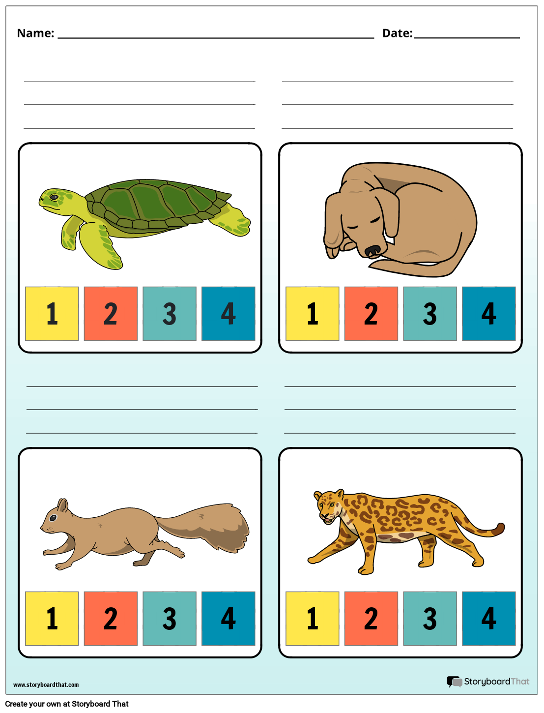 Syllables Worksheet Syllable Maker StoryboardThat