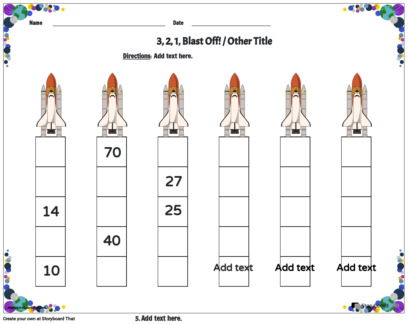 Free Skip Counting Worksheets At StoryboardThat