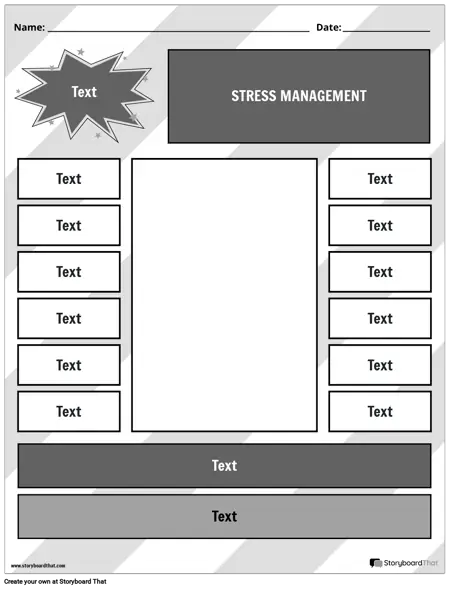 Stress Management Worksheets | StoryboardThat
