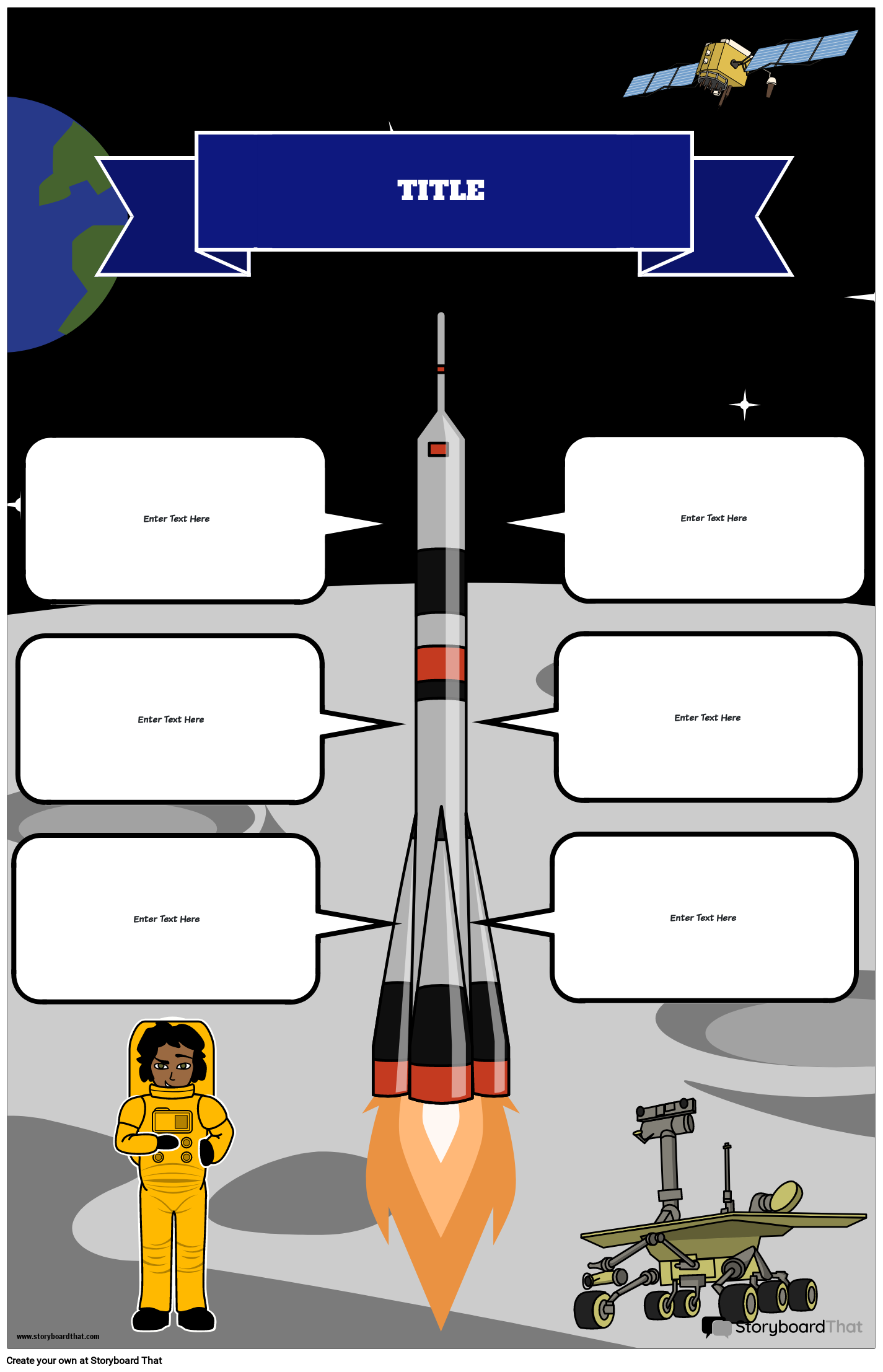 Space Themed Anchor Chart