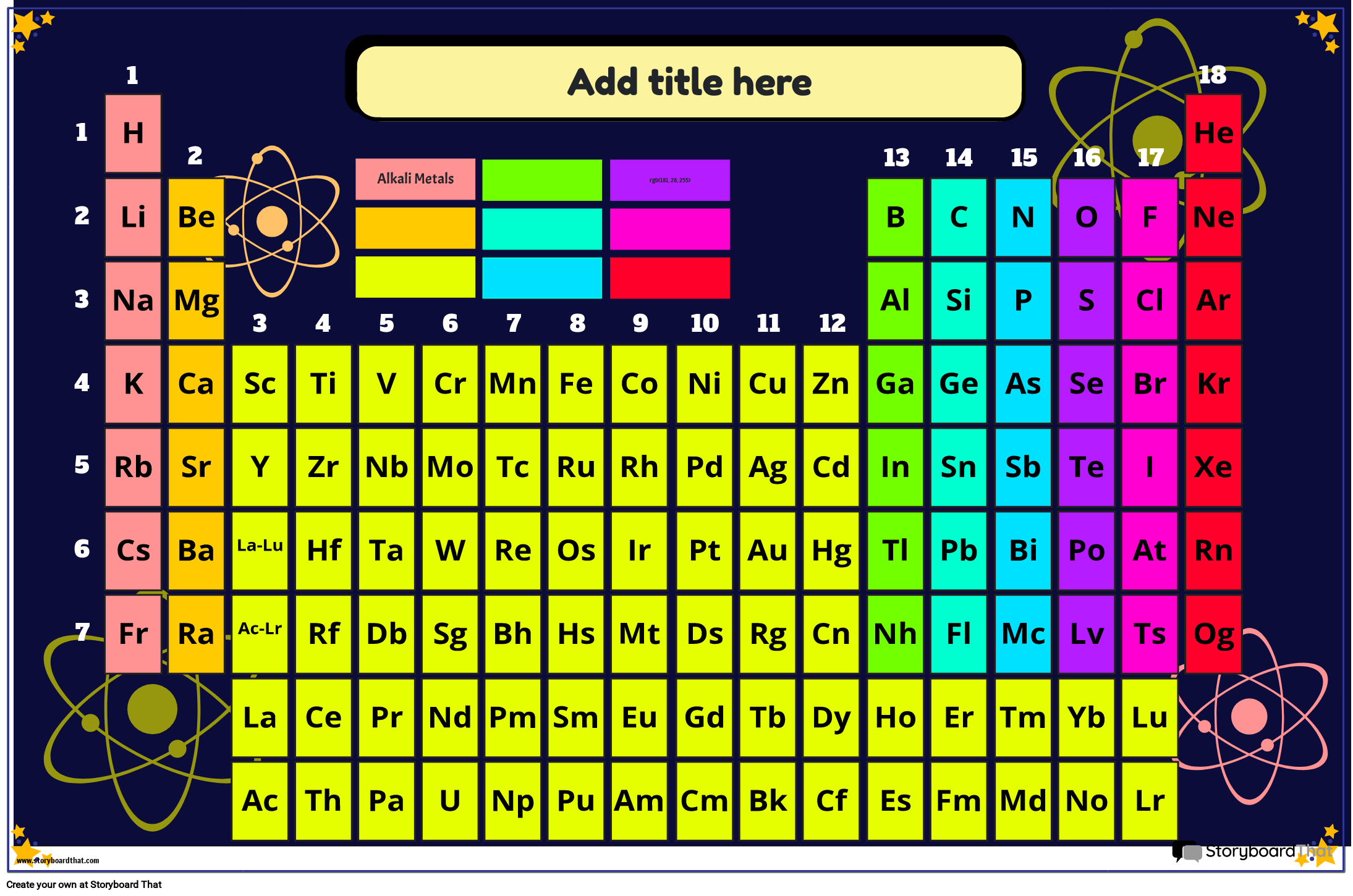 Star-themed Elements Graphic