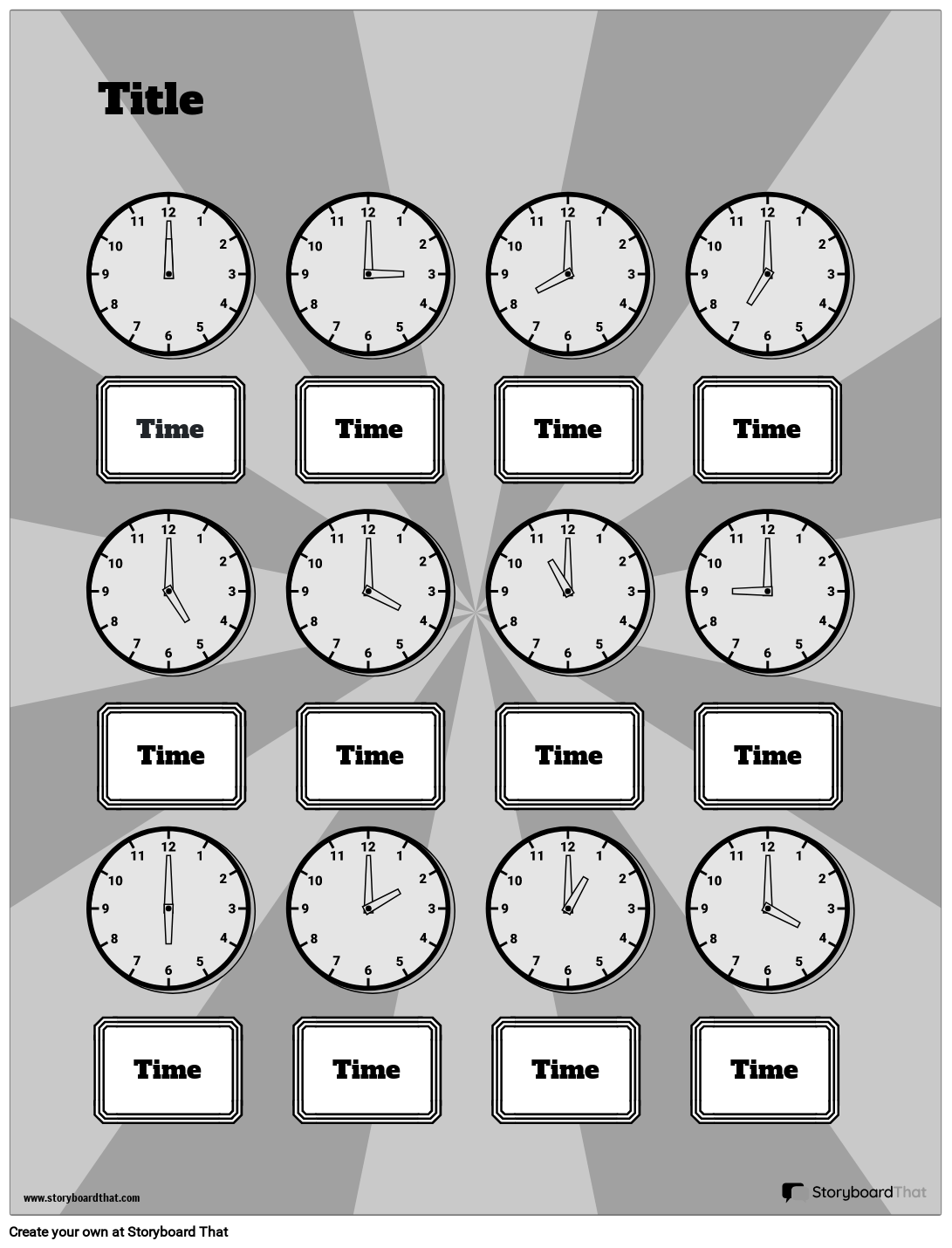 Telling Time 6