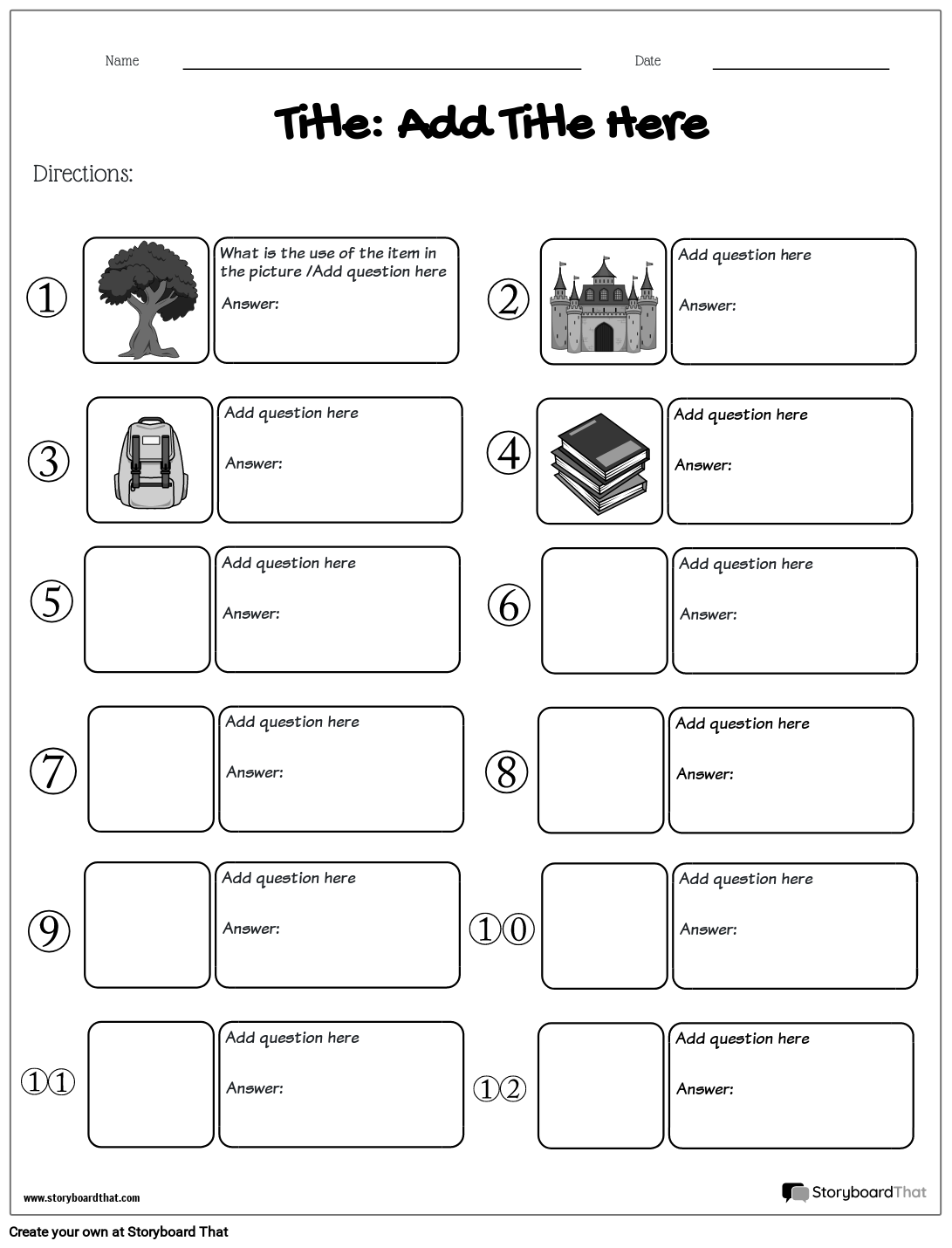 Tests and quizzes worksheet for Matching Grey