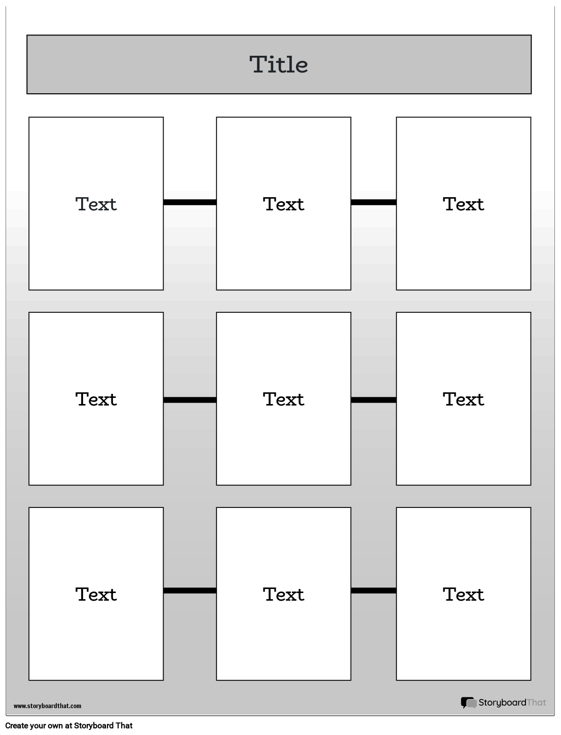 Boxes Based Text Structure Template Design