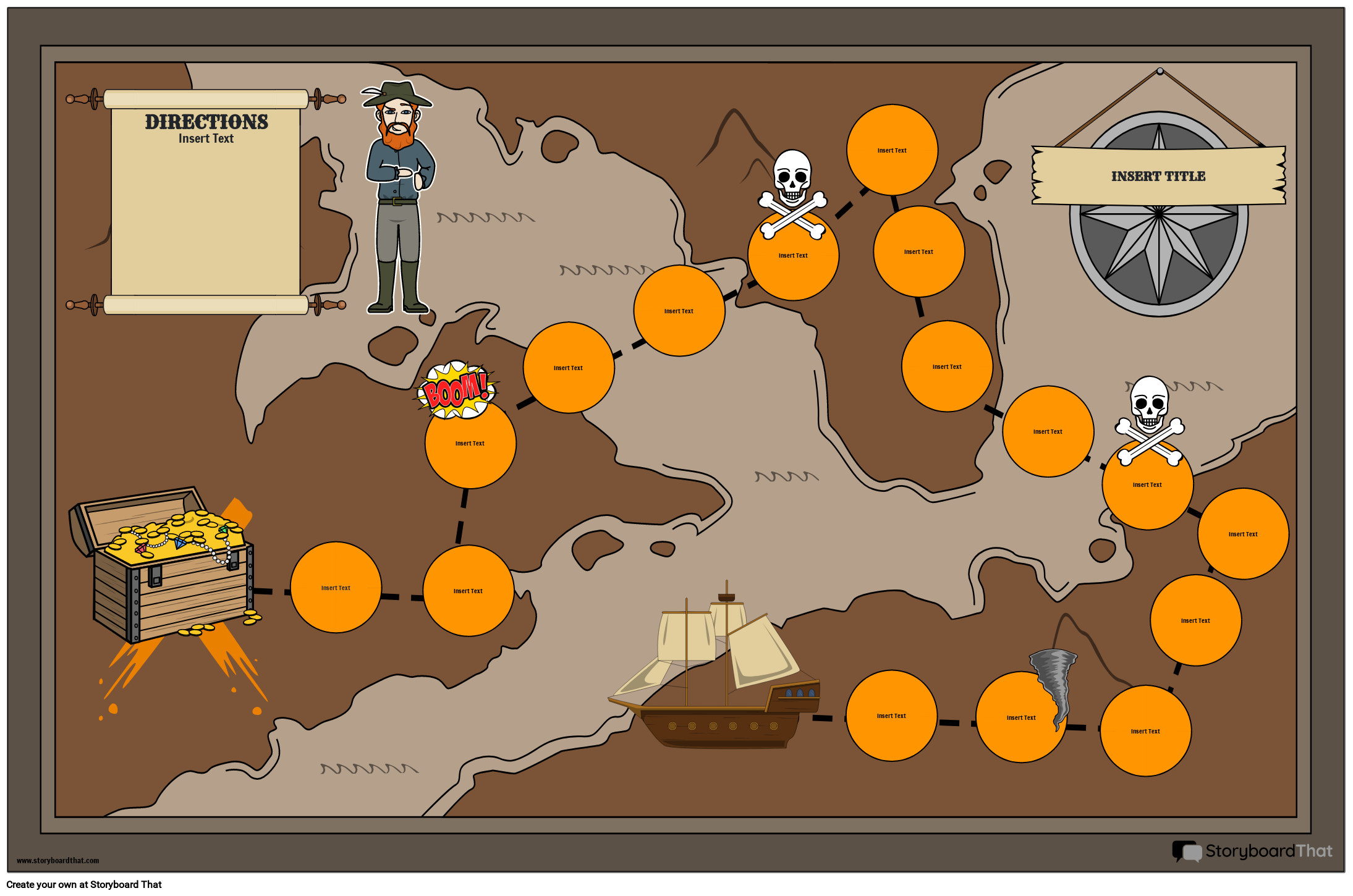 Treasure Hunting Board Game