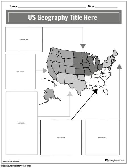 US Geo Portrait Black and White 2