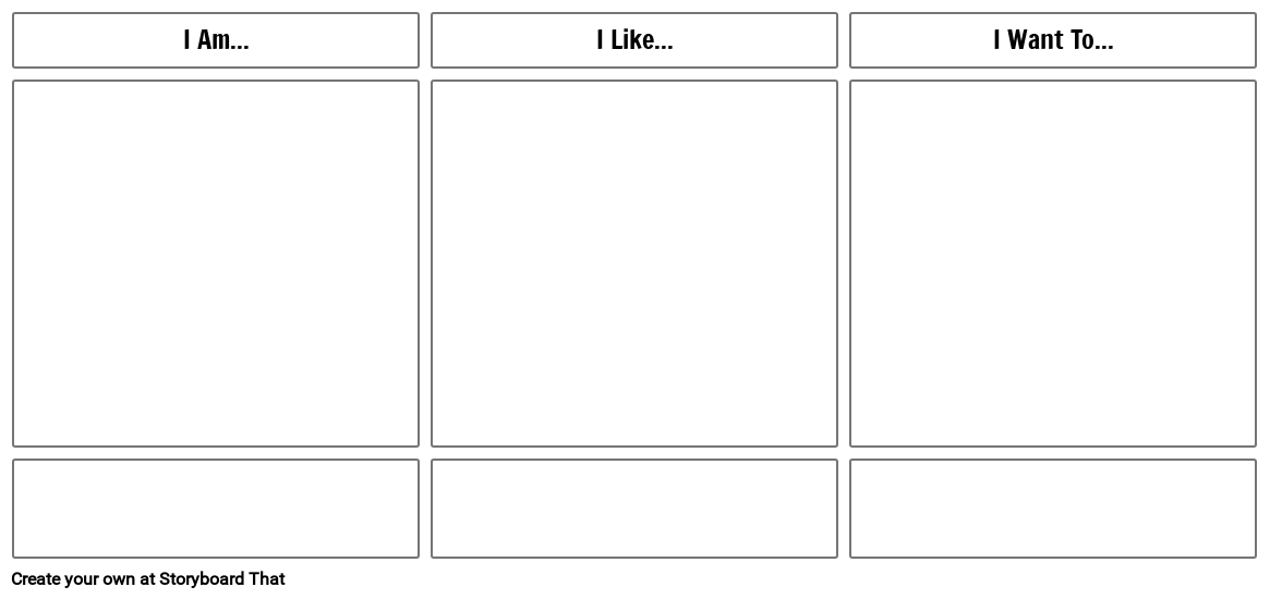 What Makes Me Unique Template