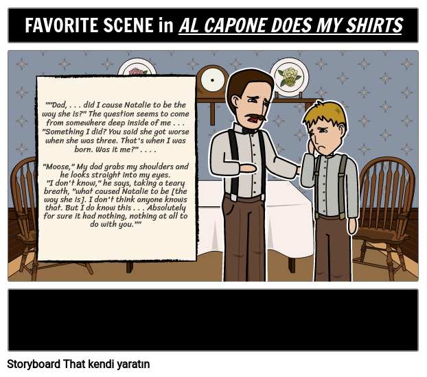 Al Capone Gömleklerimin En Sevdiği Alıntıyı Veya Sahneyi Yapıyor