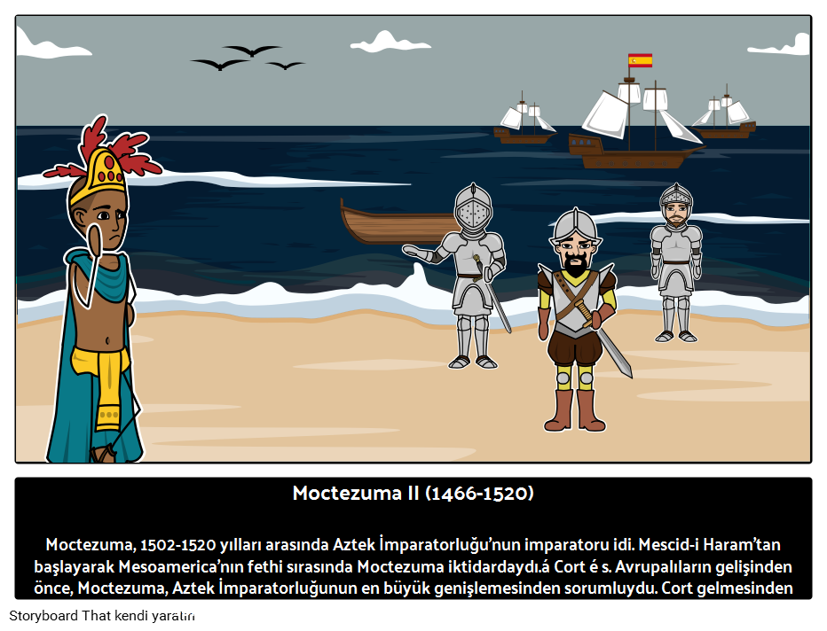 Moctezuma II Veya Montezuma II - Aztek İmparatorluğunun Hükümdarı 