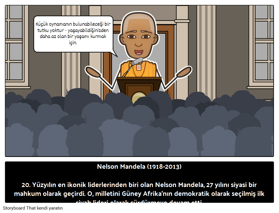 Nelson Mandela Briografi