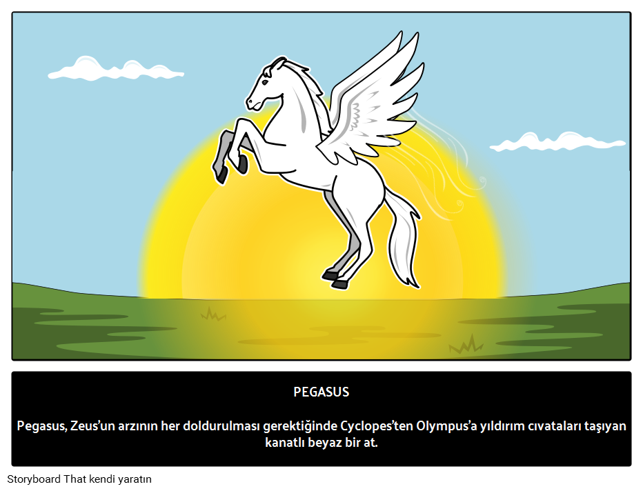 Pegasus: Yunan Mitolojisi 