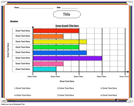 Bar Graph Landscape Color 1