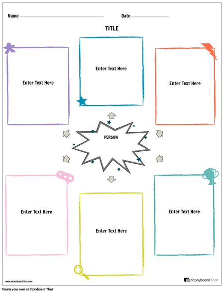 Custom Biography Worksheets | History Graphic Organizers