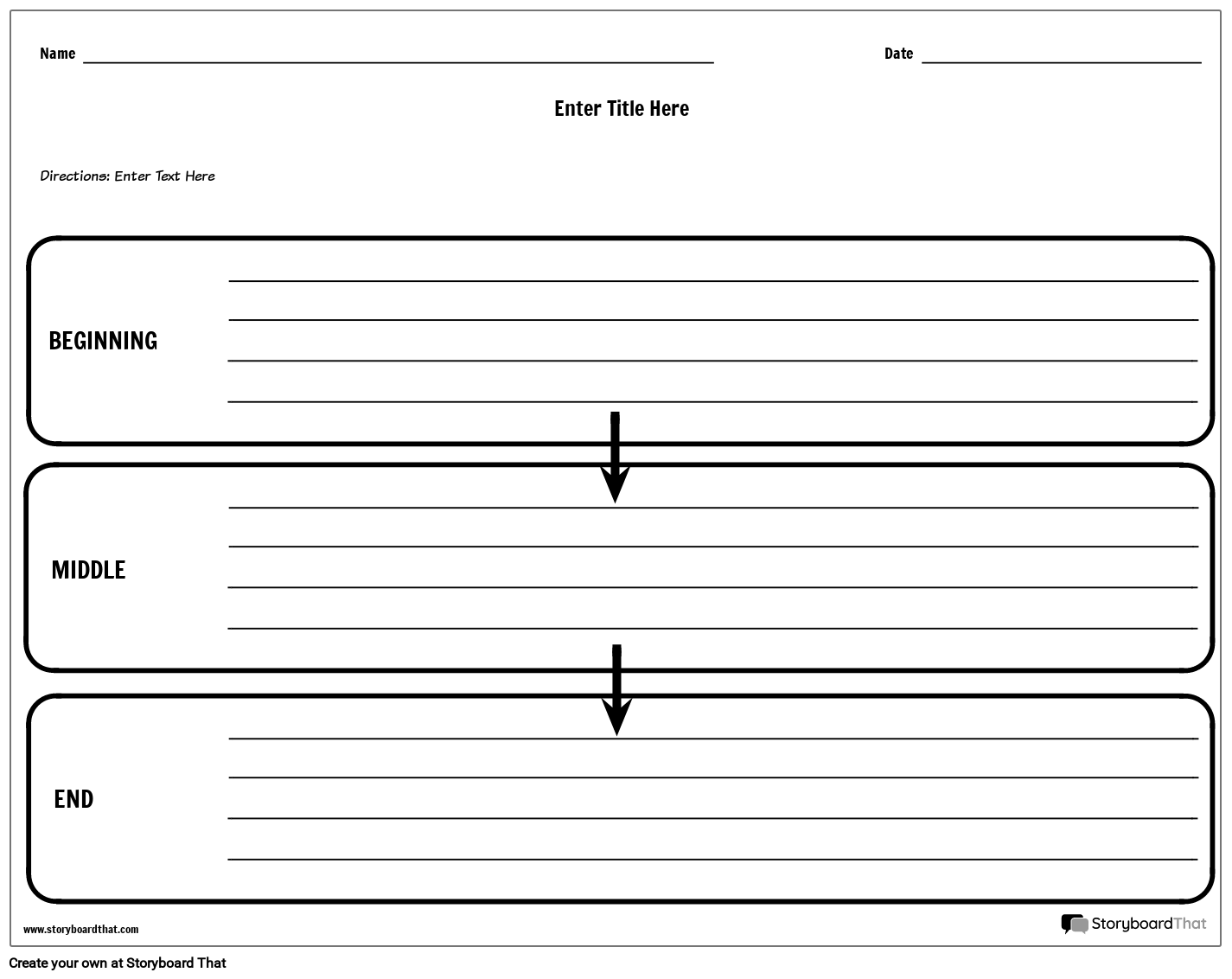 Sequencing Worksheets | Create a BME Worksheet