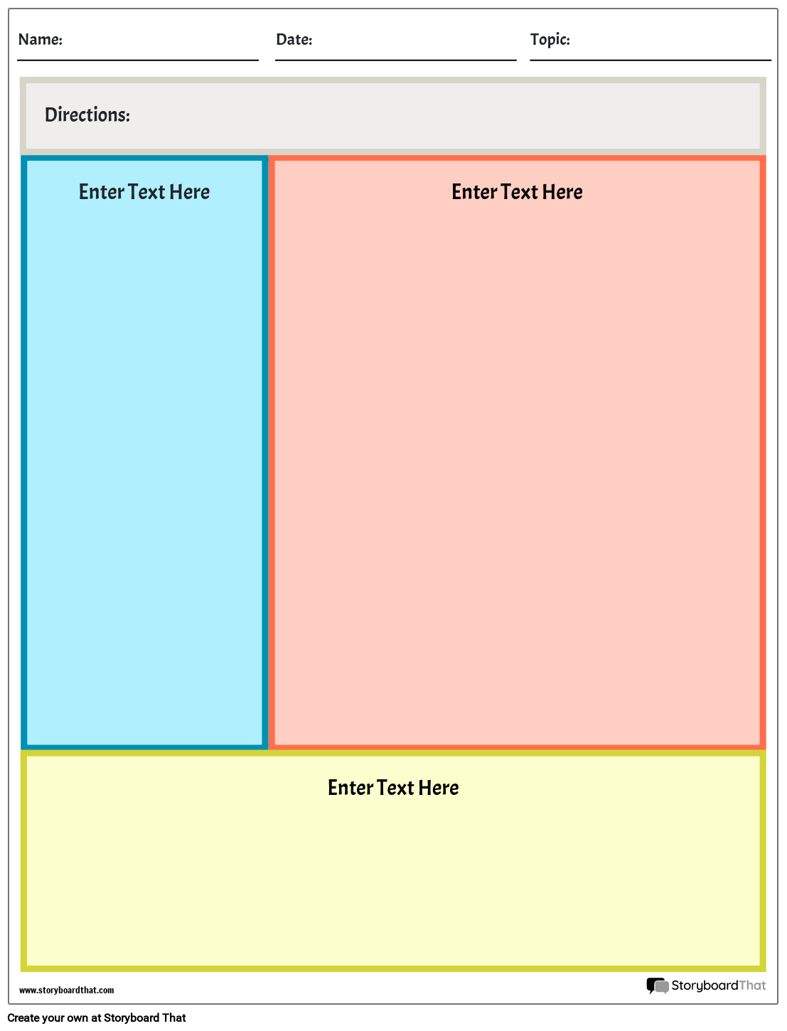 Cornell Notes Portrait Color 1