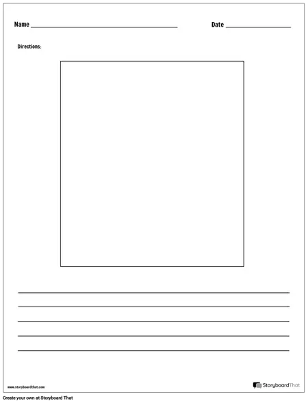 Draw and Write Worksheet