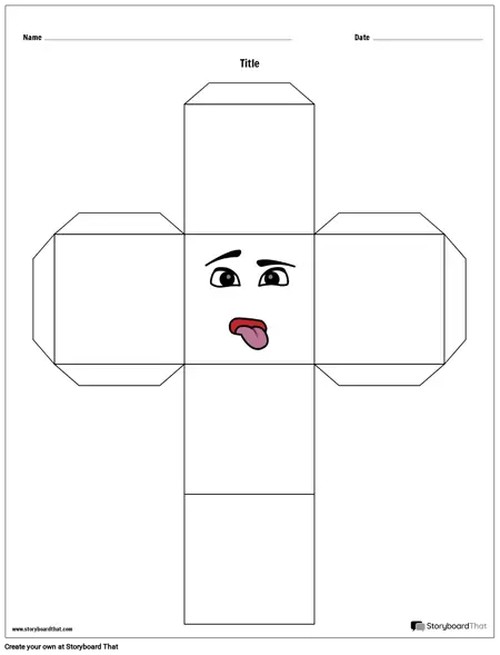 Emotions story cube