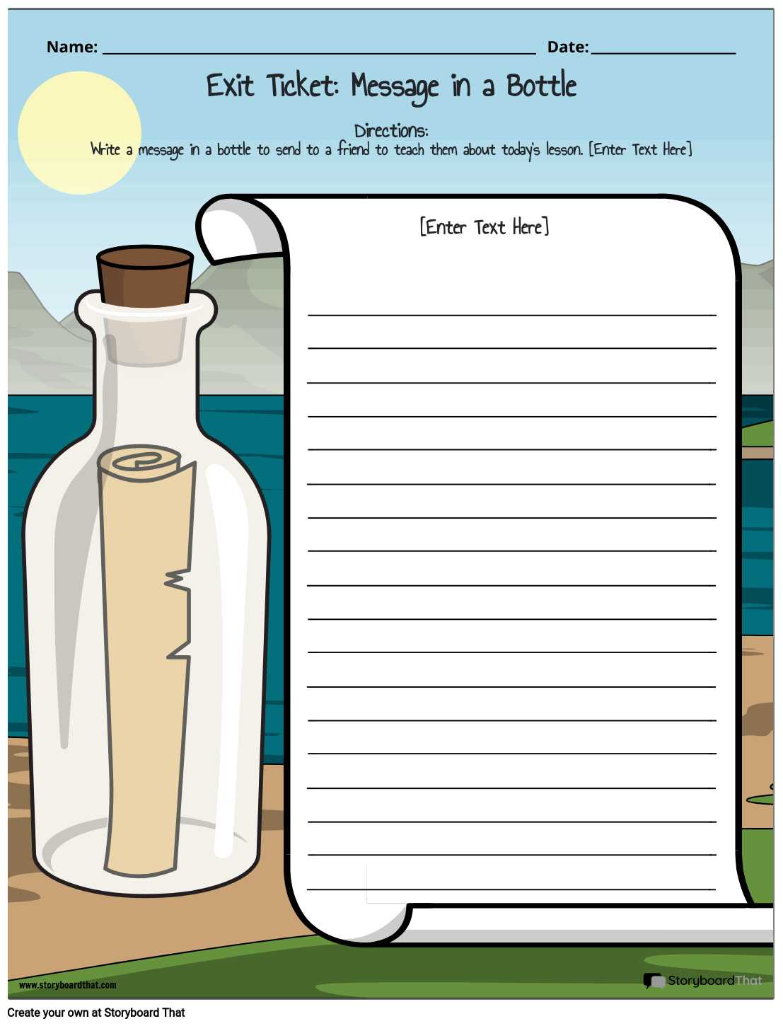 Exit Ticket 15 Storyboard Por Worksheet templates