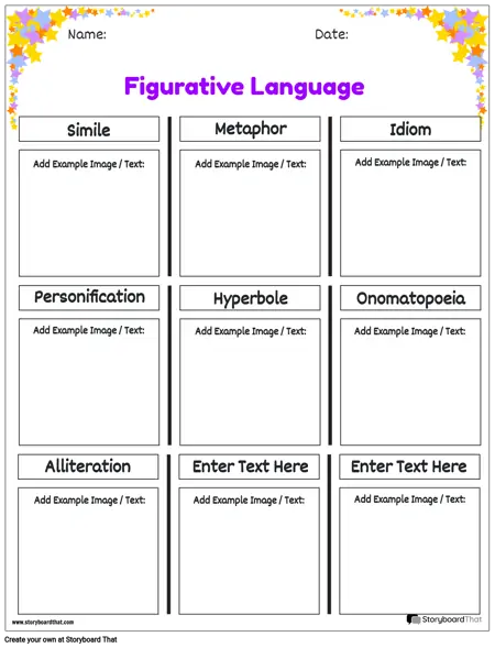 Figurative Language 10 Color