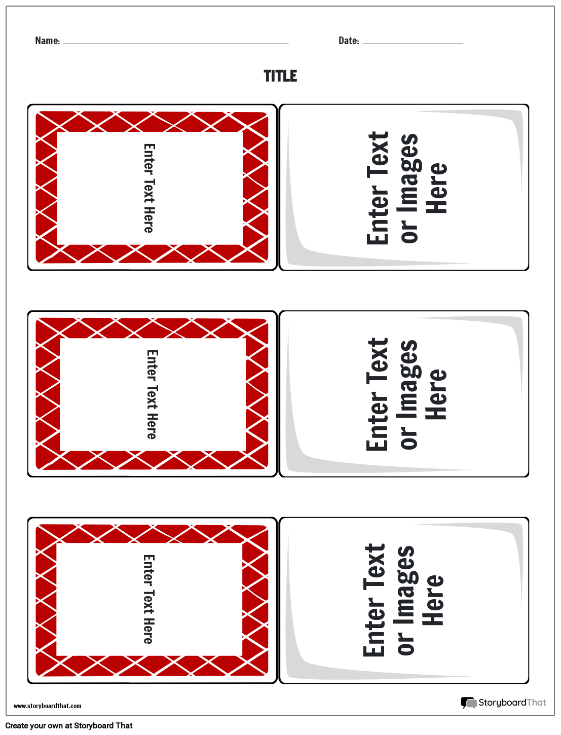 Double-Sided Editable Flashcard Template (Teacher-Made)