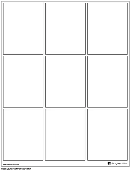 GN Layout Grid of 9 Even Frames