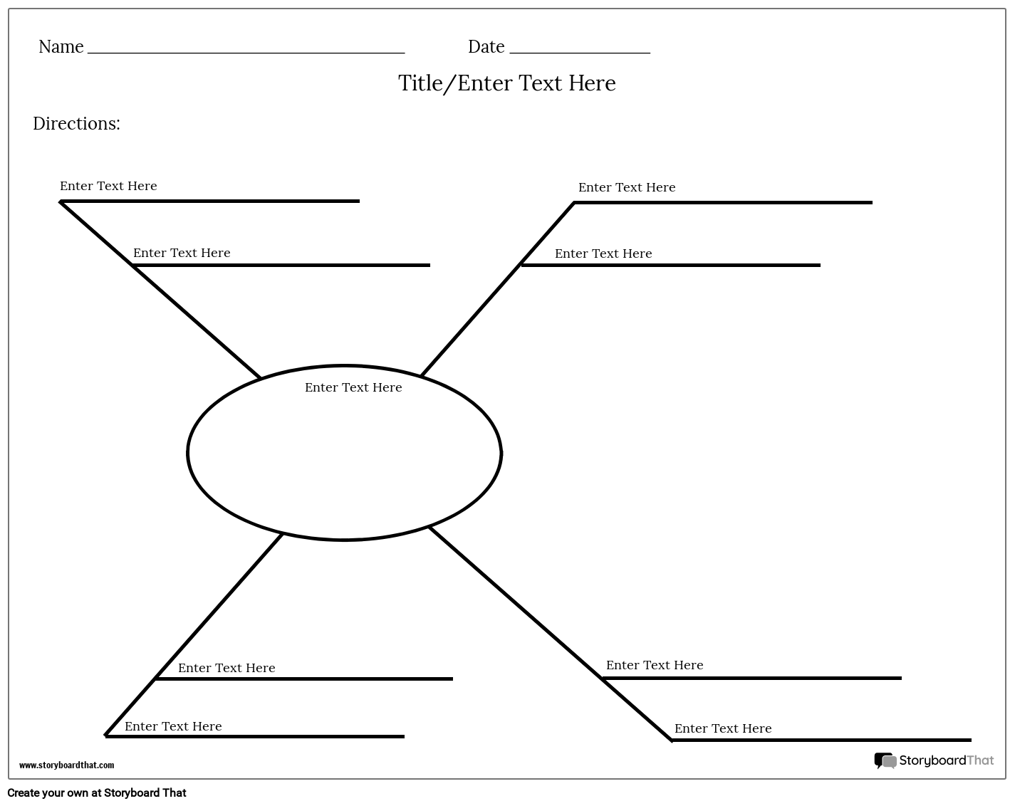 spider-map-worksheet-with-8-simple-boxes-storyboard