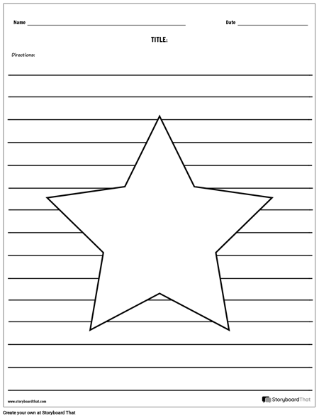 Create an Illustrated Story Worksheet | Create a Story Book in Class