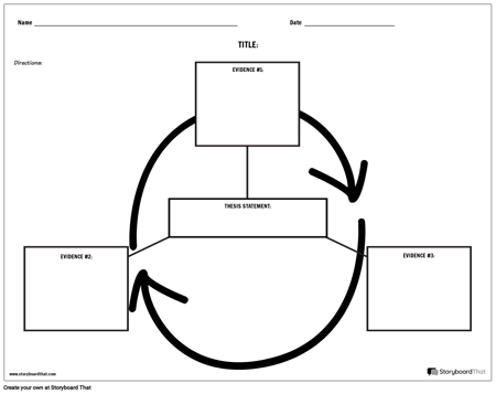 5 Paragraph Essay Template | Long Composition Template