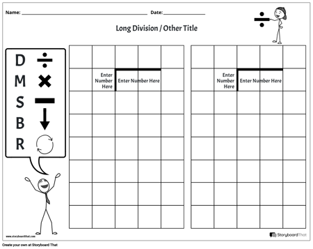 long division worksheets custom math worksheets